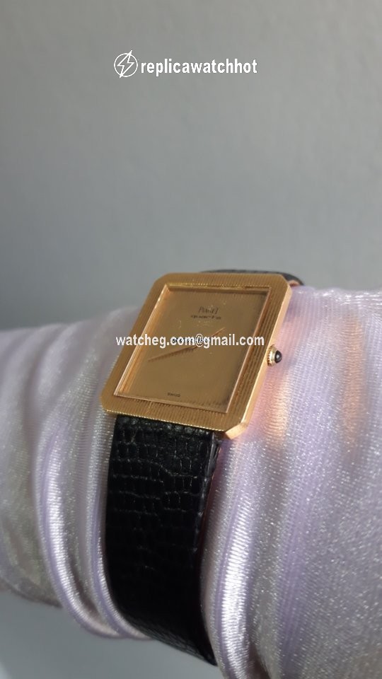 Piaget Mens watch Unisex Quartz Yellow gold 19154 2