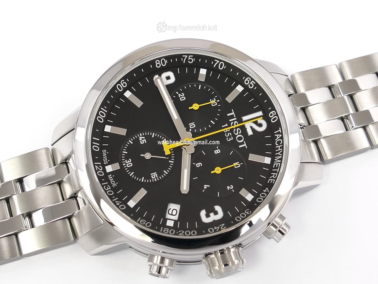 Tissot PRC 200 Mens watch Unisex Quartz Steel T055.417.11.057.00 2