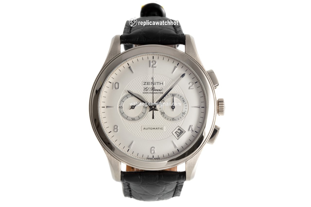 Zenith El Primero Chronograph Mens watch Unisex Automatic White gold 65.0520.4002 2