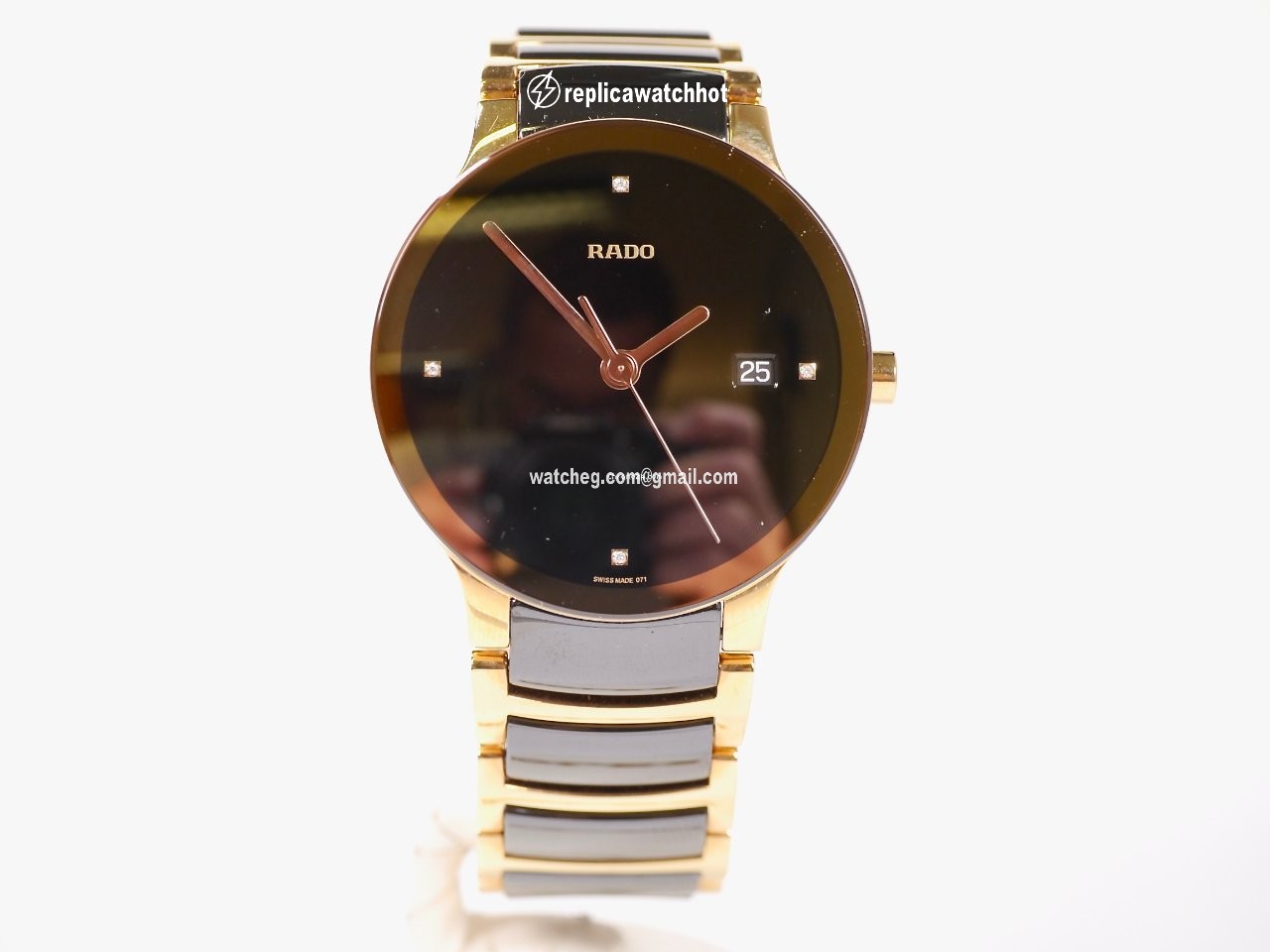 Rado Centrix Mens watch Unisex Quartz Steel R30554712 2