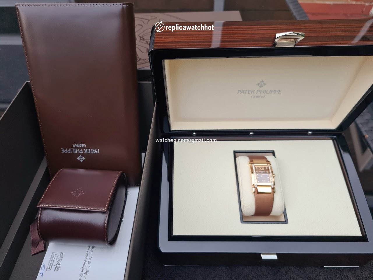 Patek Philippe Twenty~4 Womens watch Quartz Rose gold 4920R-001 2
