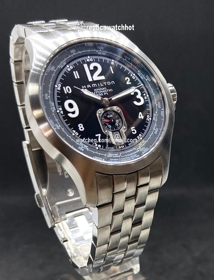 Hamilton Khaki Aviation Mens watch Unisex Automatic Steel H76515133 2
