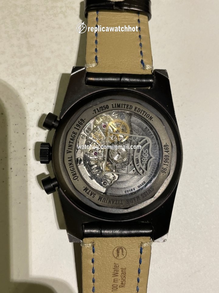 Zenith El Primero New Vintage 1969 Mens watch Unisex Automatic Titanium 96.1969.469 77.C683 2