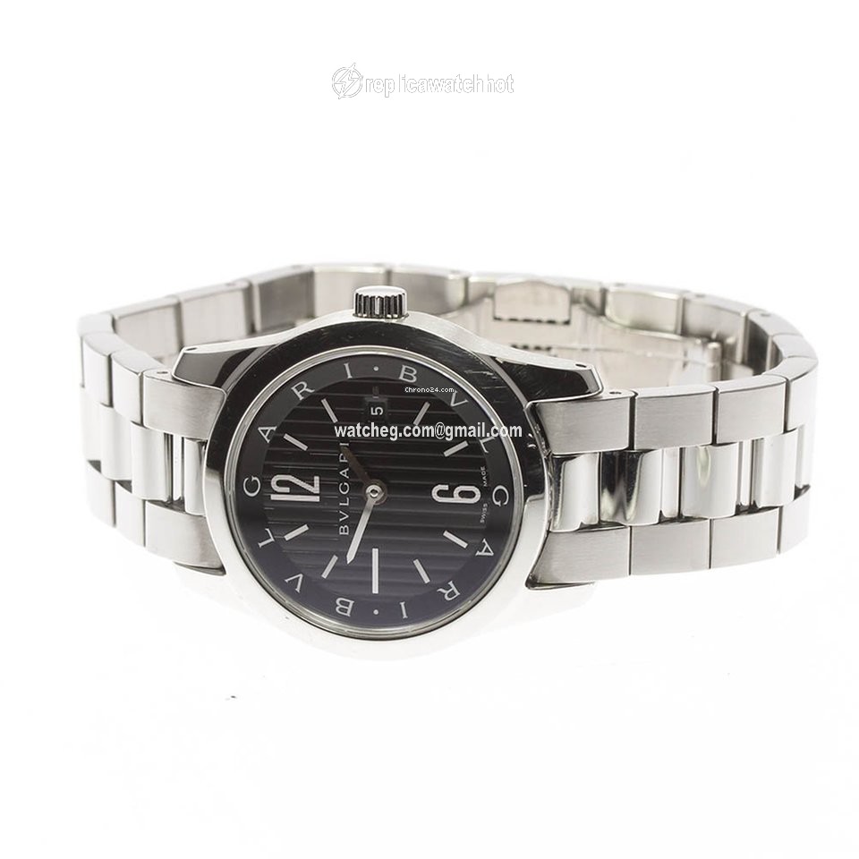 Bulgari Mens watch Unisex Quartz Steel ST30S 2