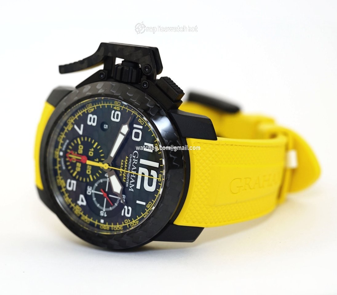 Graham Chronofighter Oversize Mens watch Unisex Automatic Carbon 2CCBK.B15A.K103K 2