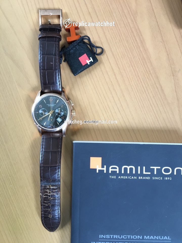 Hamilton Jazzmaster Auto Chrono Mens watch Unisex Automatic Steel H326460 2