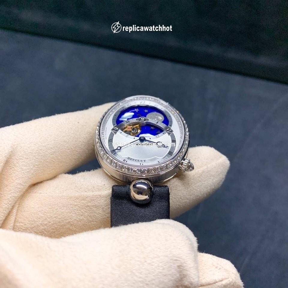 Breguet Reine de Naples Womens watch Automatic White gold 8998BB 11 874 D00D 2