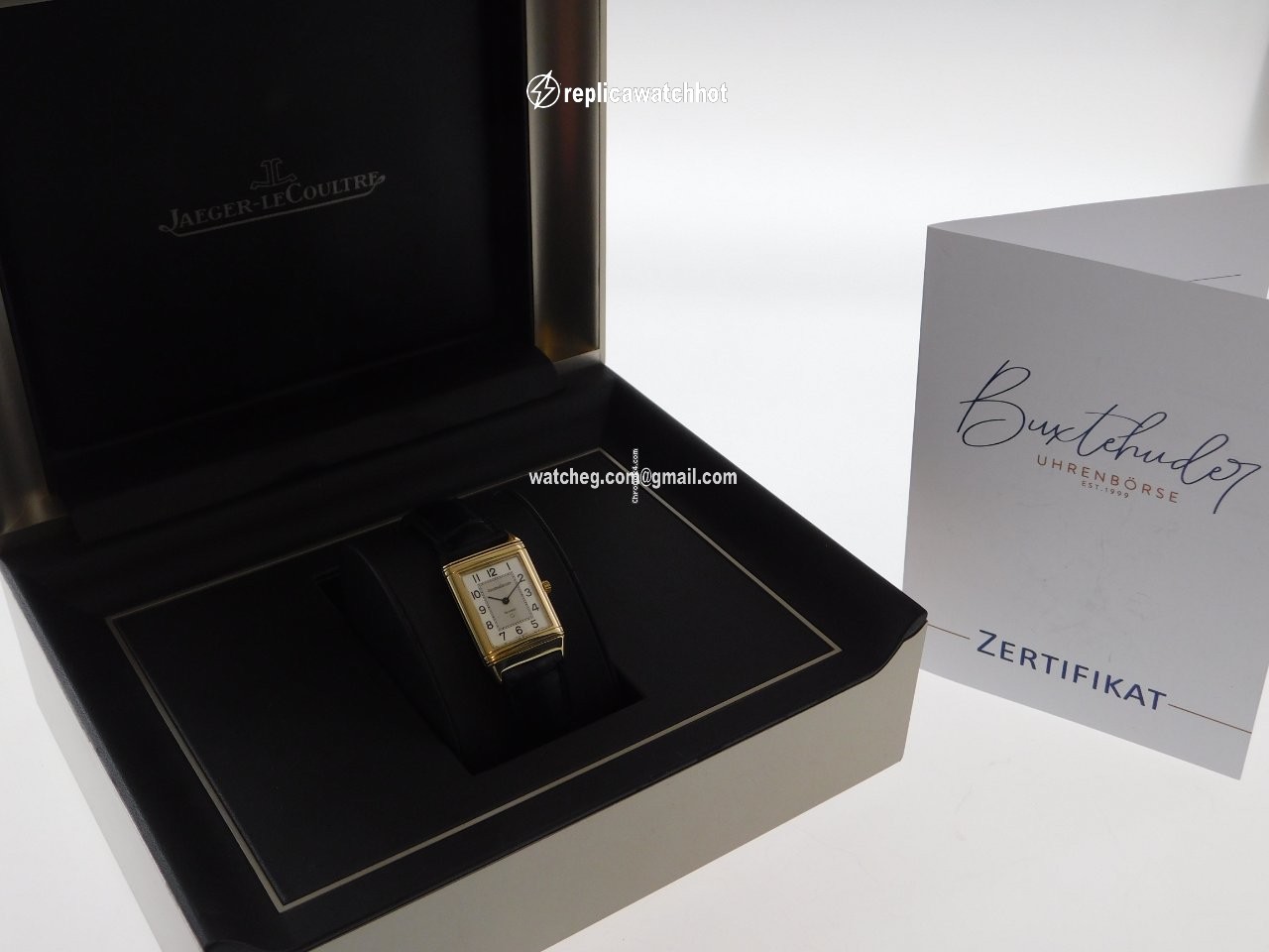 Jaeger-LeCoultre Reverso Classique Mens watch Unisex Quartz Yellow gold 140.007.1 2