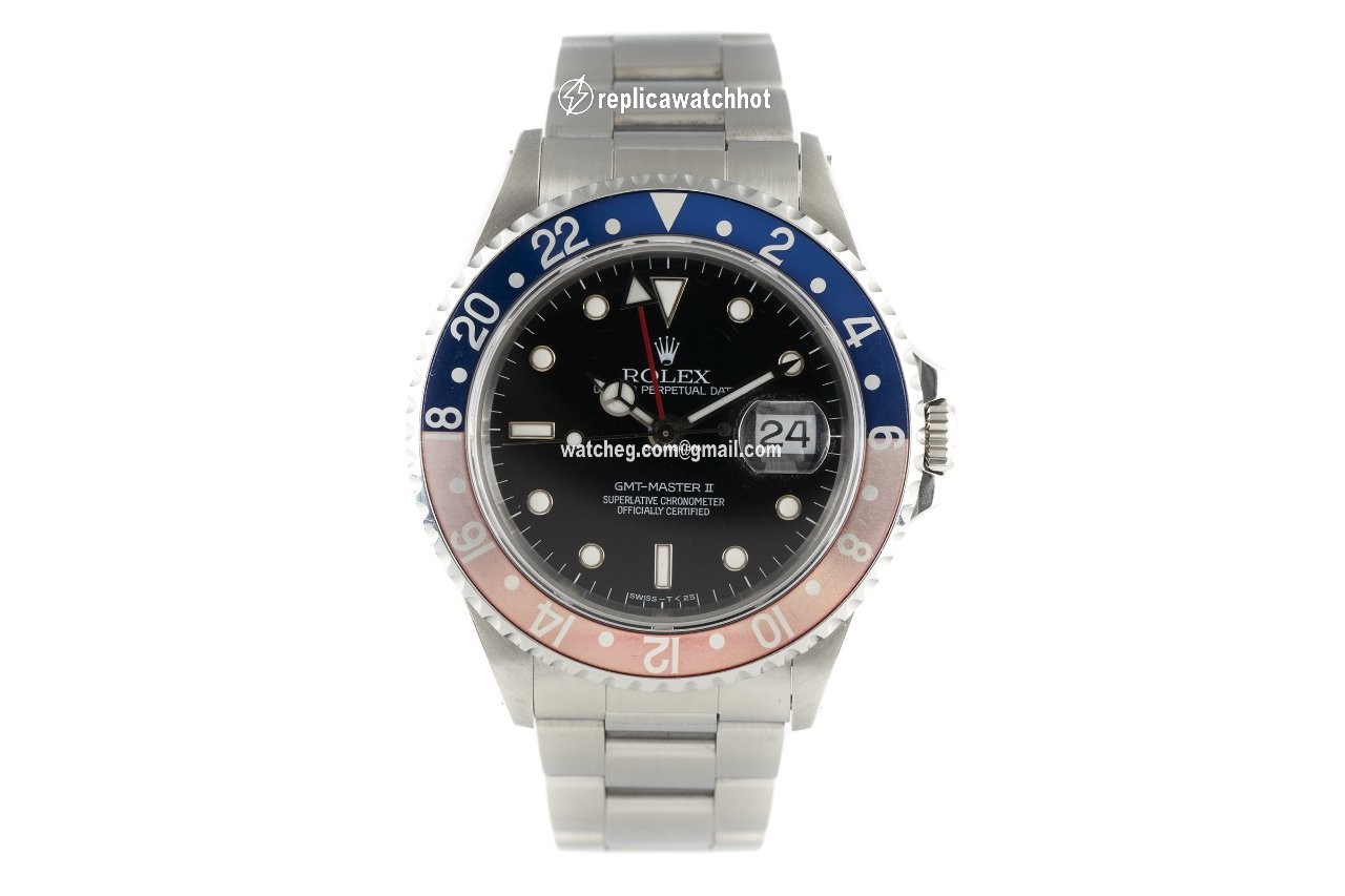 Rolex GMT-Master II Mens watch Unisex Steel Automatic 16710 2