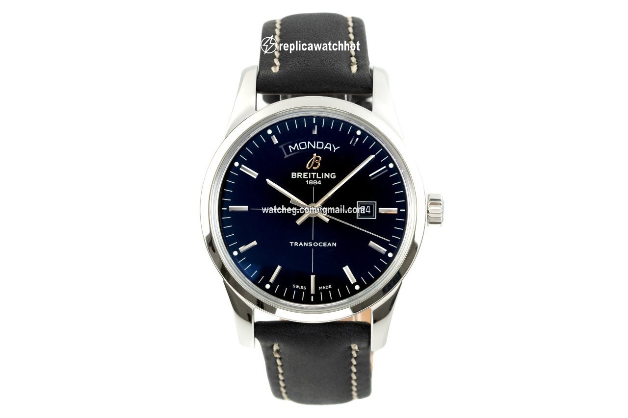 Breitling Transocean Day & Date Mens watch Unisex Automatic Steel A45310 2