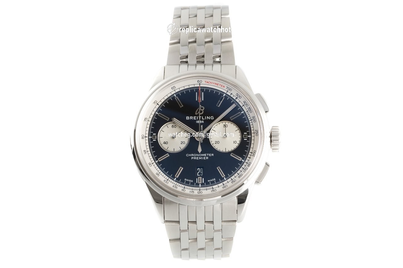 Breitling Mens watch Unisex Automatic Steel AB0118371B1A1 2