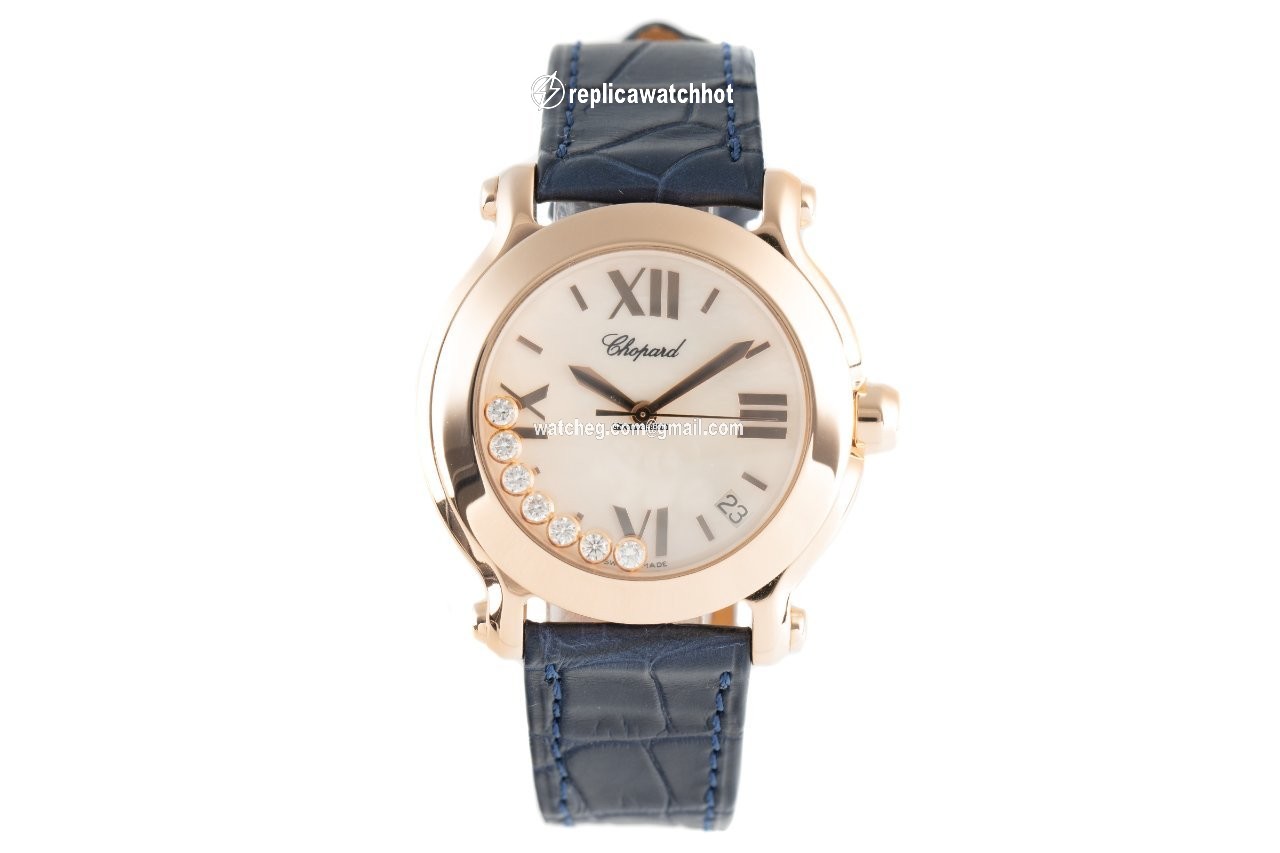 Chopard Happy Sport Womens watch Quartz Red gold 4183 2
