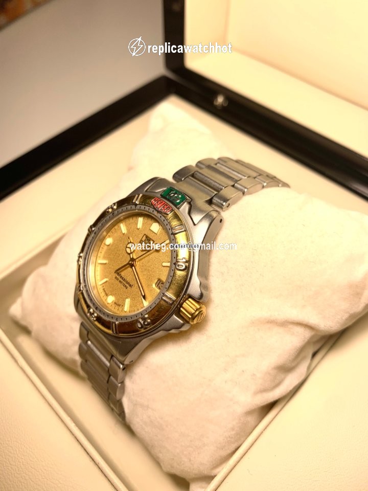 TAG Heuer Mens watch Unisex Quartz Gold Steel 995.413K 2
