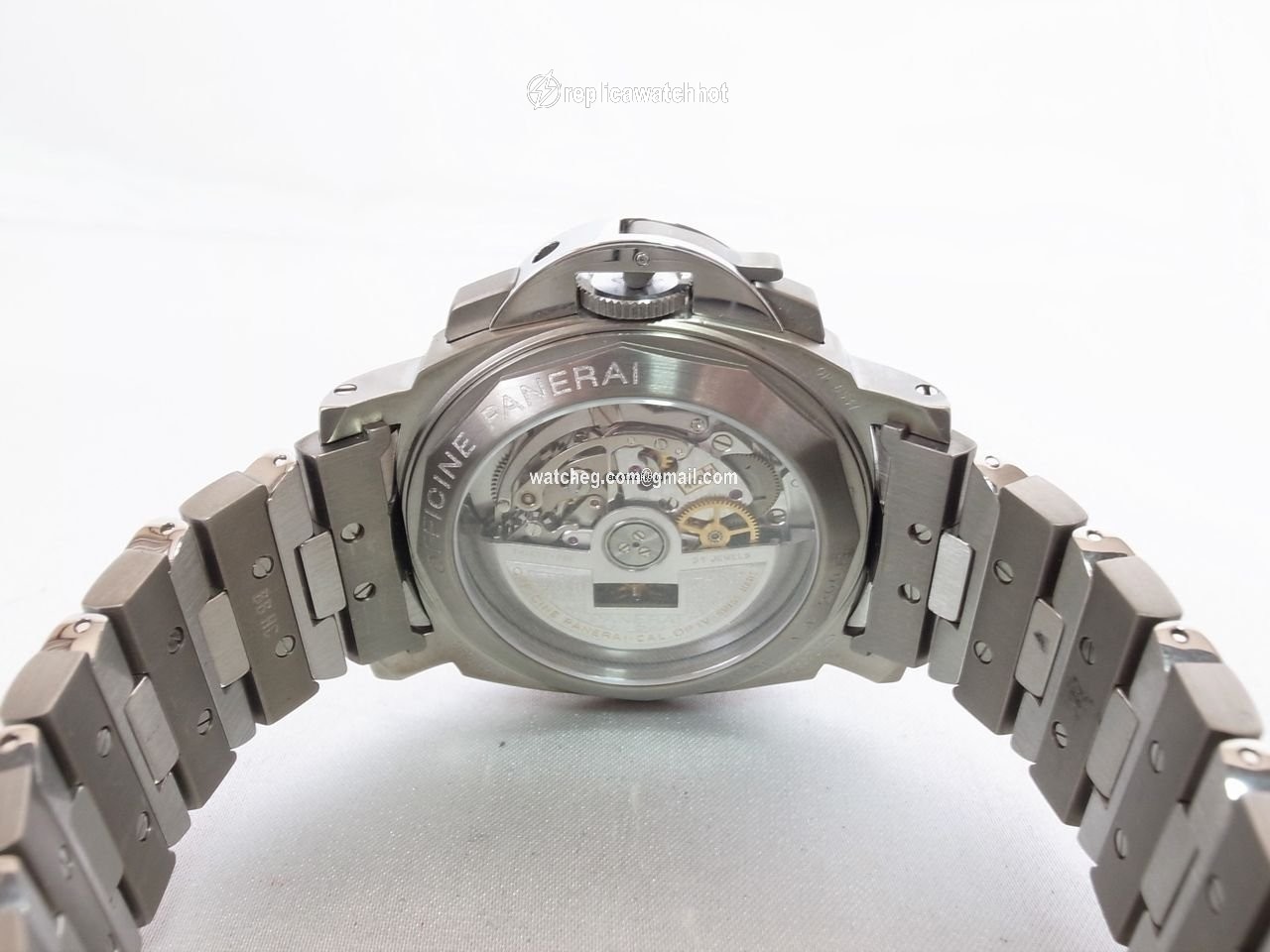 Panerai Luminor Chrono Mens watch Unisex Automatic Titanium PAM00122 2
