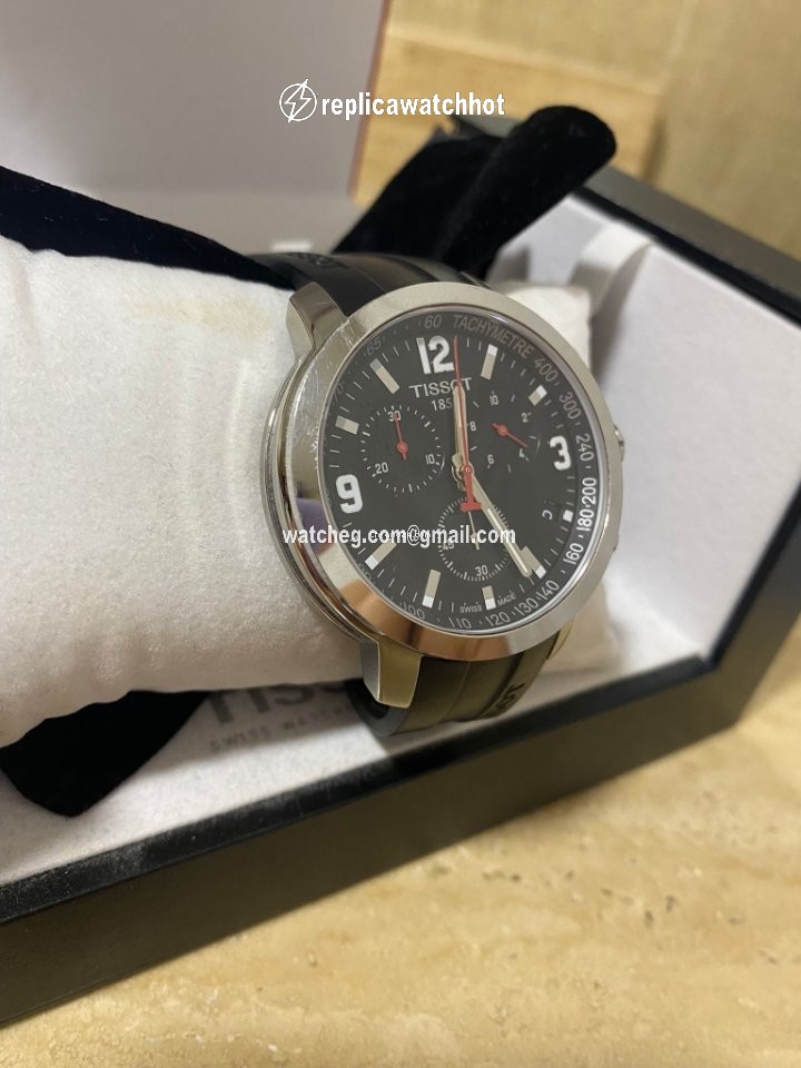 Tissot PRC 200 Mens watch Unisex Quartz Steel T055.417.17.057.00 2