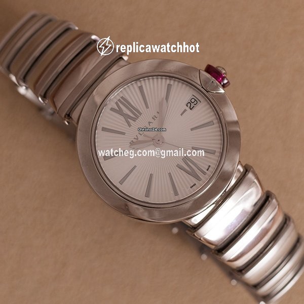 Bulgari Lucea Womens watch Automatic Steel 102219 LU33C6SS 2
