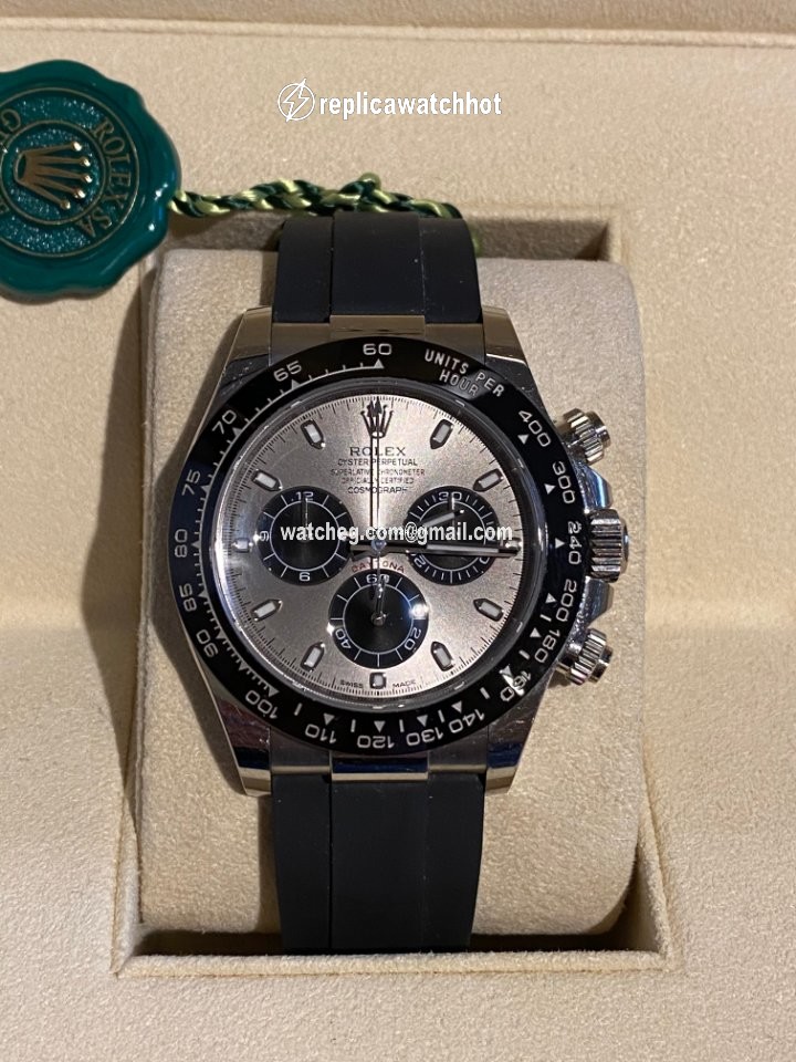 Rolex Daytona Mens watch Unisex White gold Automatic 116519LN 2