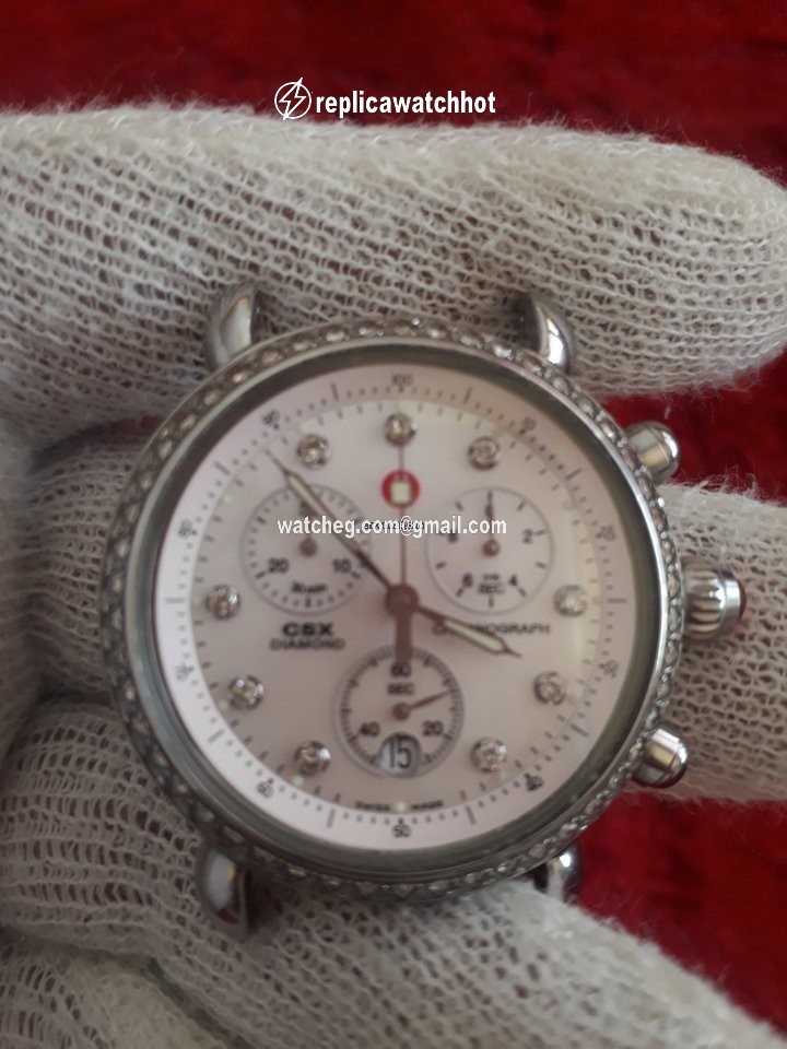 Michele CSX Mens watch Unisex Quartz Steel MWW03M000114 2