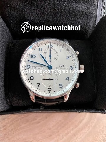 IWC Portuguese Chronograph Mens watch Unisex Automatic IW341417 2