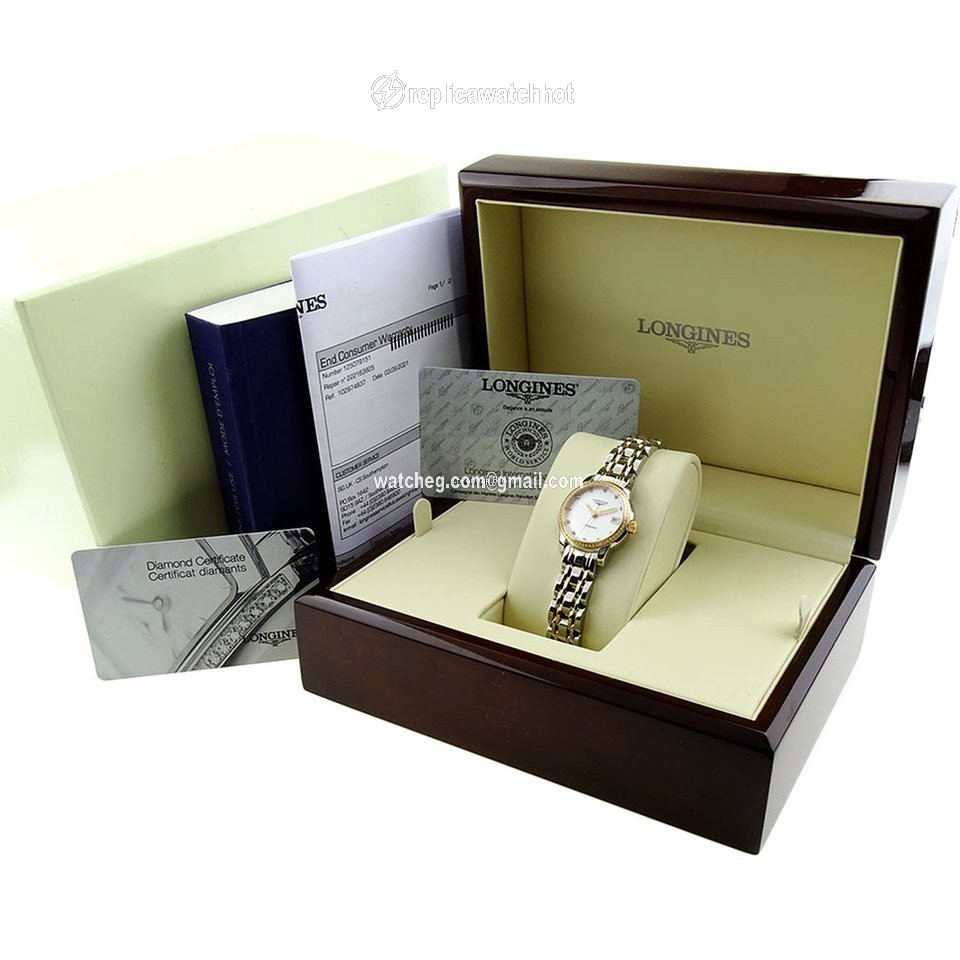 Longines Saint-Imier Womens watch Automatic Gold Steel L2.263.5.87.7 2