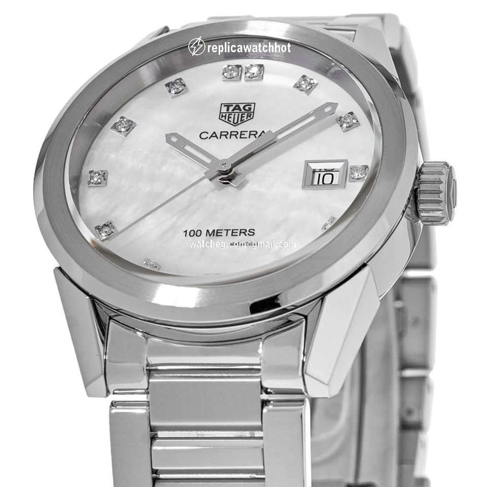 TAG Heuer Carrera Lady Womens watch Quartz Steel WBG1312.BA0758 2