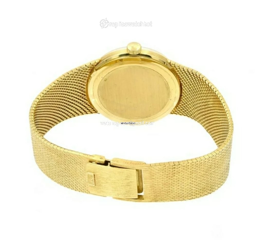 IWC Mens watch Unisex Manual winding Yellow gold 2132325 2