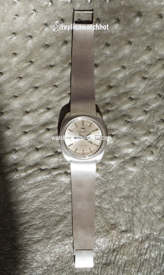 IWC Mens watch Unisex Quartz White gold 9601 2
