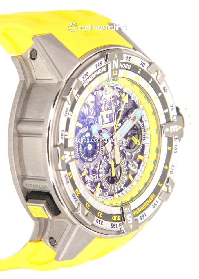 Richard Mille Mens watch Unisex Automatic Titanium RM60-01 Ti 2