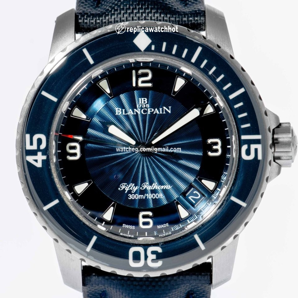 Blancpain Fifty Fathoms Mens watch Unisex Automatic Steel 5015d-1140-52b 2