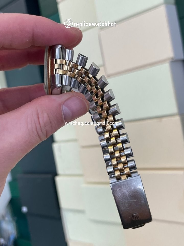 Rolex Datejust 36 Mens watch Unisex Gold Steel Automatic 16013 - 16233 2