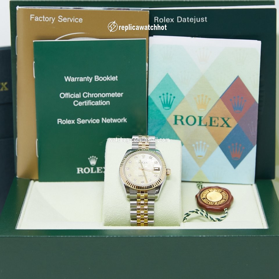 Rolex Lady-Datejust Womens watch Gold Steel Automatic 178273 2