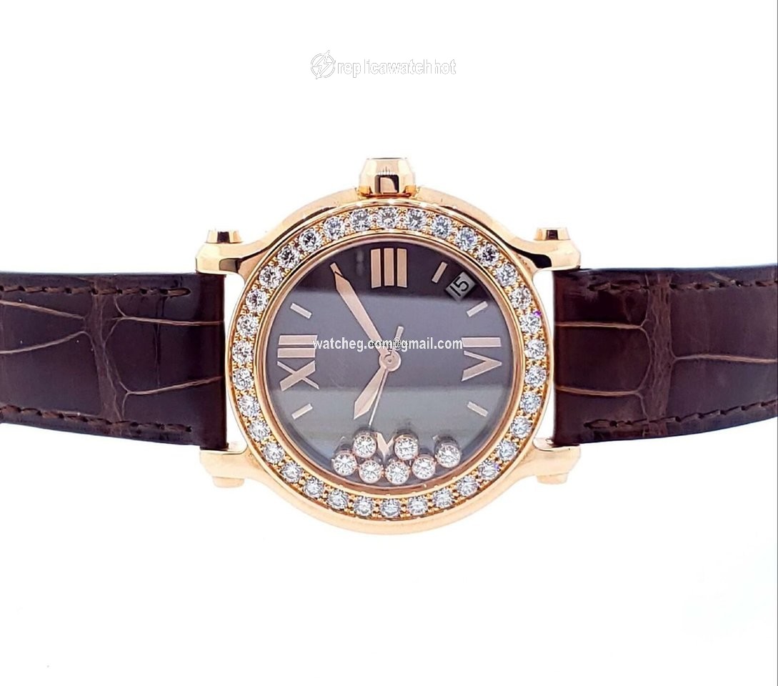 Chopard Happy Sport Quartz Rose gold 277473-5008 2