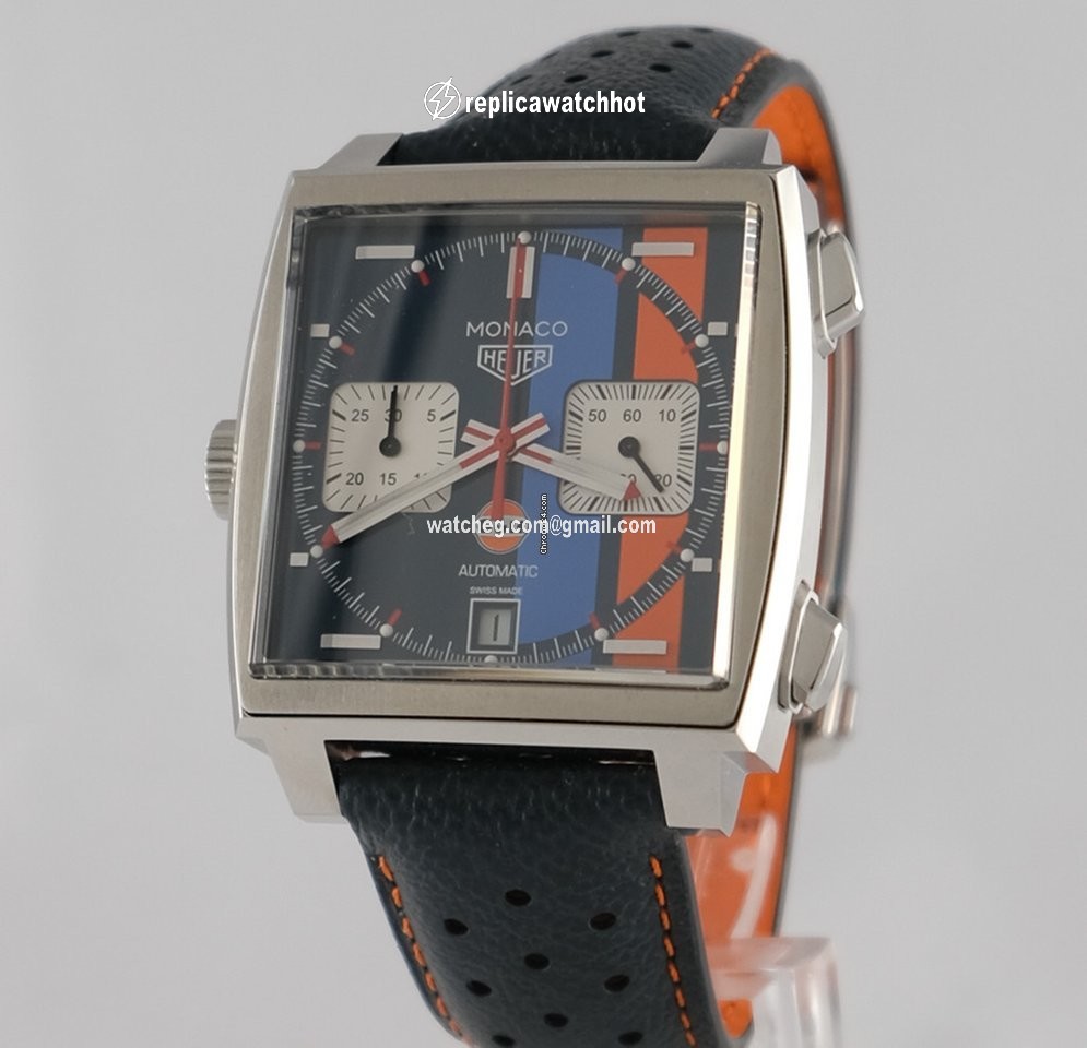 TAG Heuer Monaco Mens watch Unisex Automatic Steel CAW 211R 2