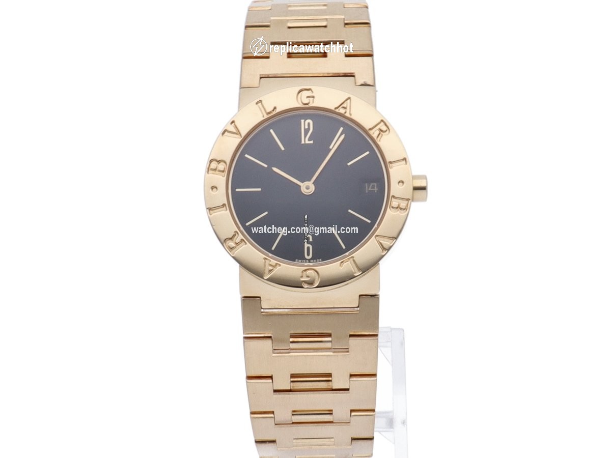 Bulgari Bulgari Mens watch Unisex Quartz Yellow gold BB30GGD 2