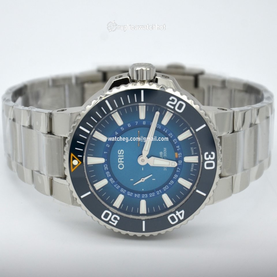 Oris Aquis Mens watch Unisex Automatic Steel 01 743 7734 4185-Set 2