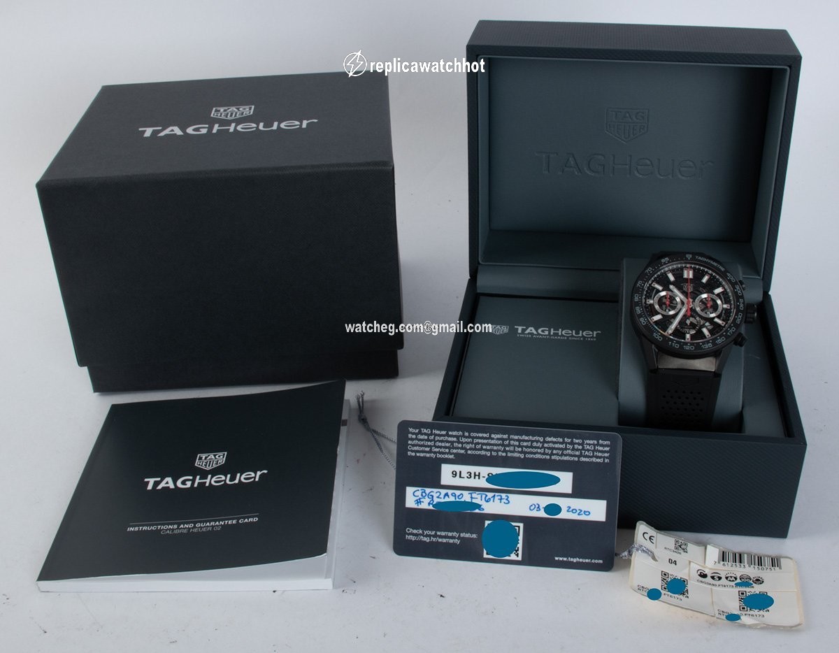 TAG Heuer Carrera Mens watch Unisex Automatic Ceramic CBG2A90.FT6173 2