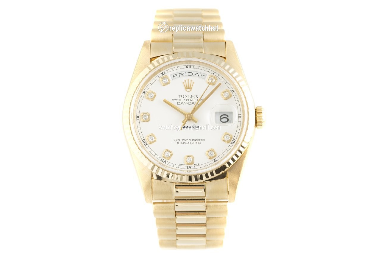 Rolex Day-Date 36 Mens watch Unisex Yellow gold Automatic 18238 2