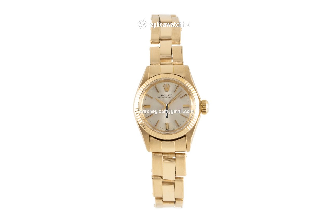 Rolex Oyster Perpetual Womens watch Yellow gold Automatic 6619 2