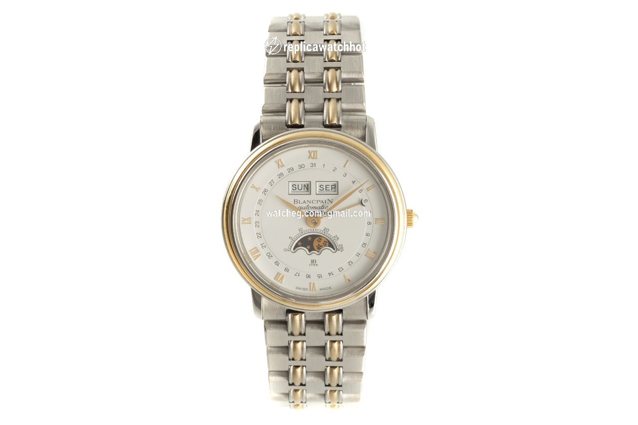 Blancpain Villeret Mens watch Unisex Automatic Gold Steel 6595 2