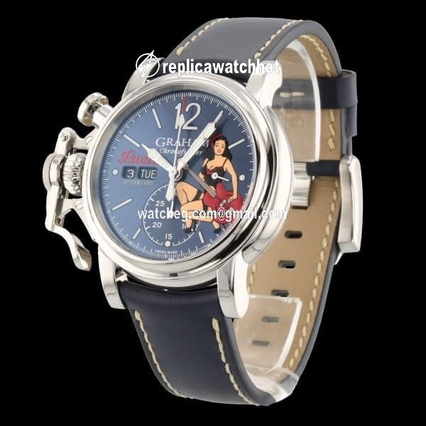 Graham Chronofighter Mens watch Unisex Automatic Steel 2CVAS.U11A 2