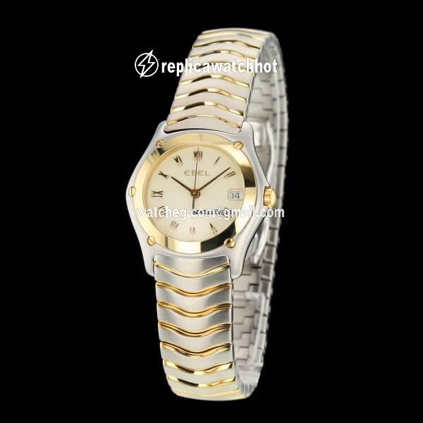 Ebel Classic Womens watch Quartz Gold Steel 1087F21 2