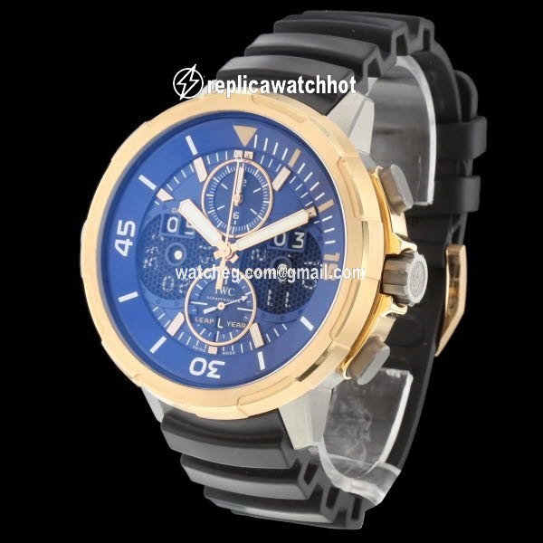 IWC Aquatimer Perpetual Calendar Digital Date-Month Mens watch Unisex Automatic Rose gold IW379402 2