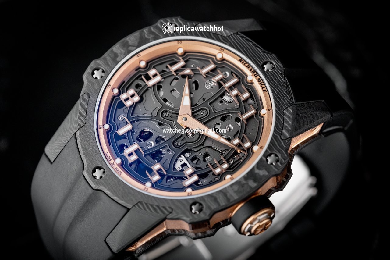 Richard Mille Mens watch Unisex Automatic Carbon RM33-02 2