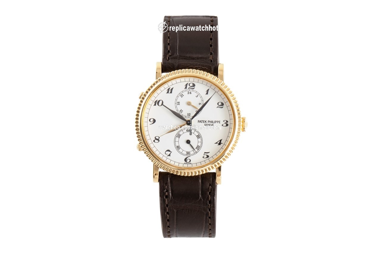 Patek Philippe Travel Time Mens watch Unisex Manual winding Yellow gold 5034 2
