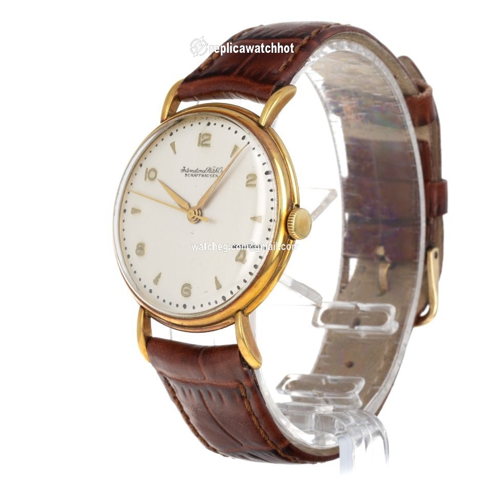 IWC Mens watch Unisex Manual winding Yellow gold Caliber 89 2