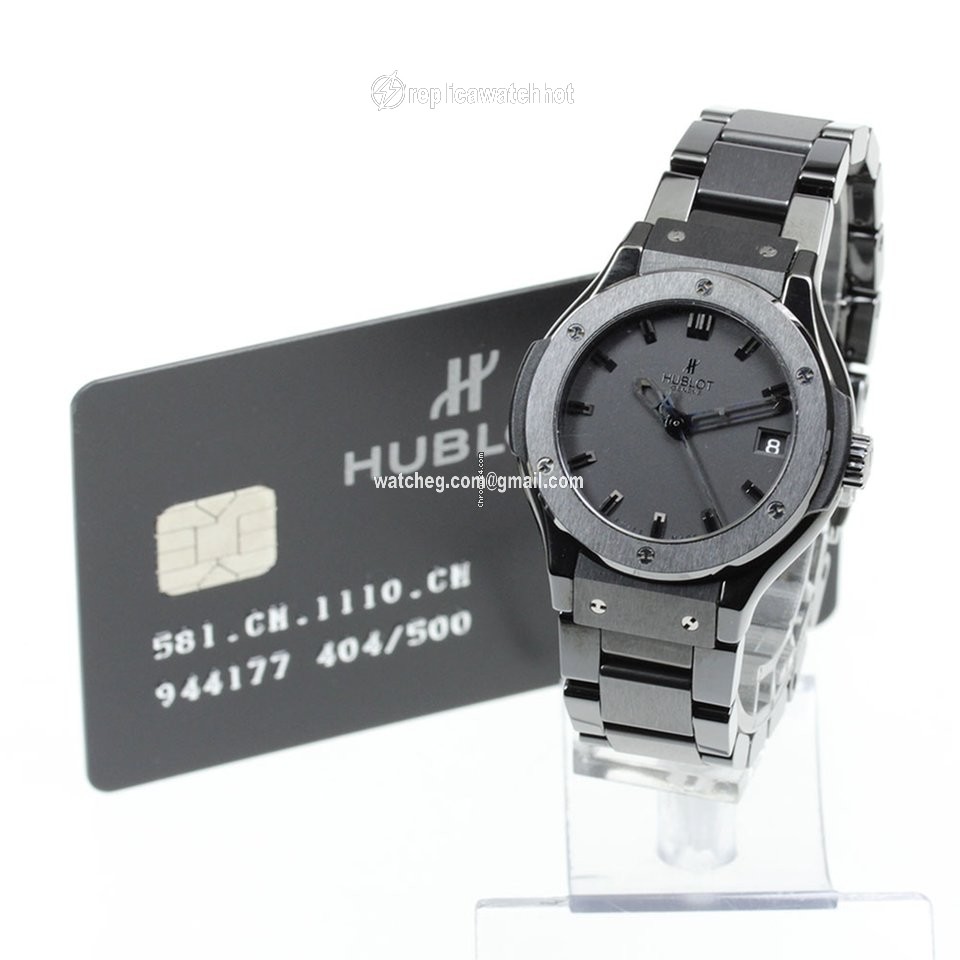 Hublot Classic Fusion Quartz Womens watch Quartz Ceramic 581.CM.1110.CM 2
