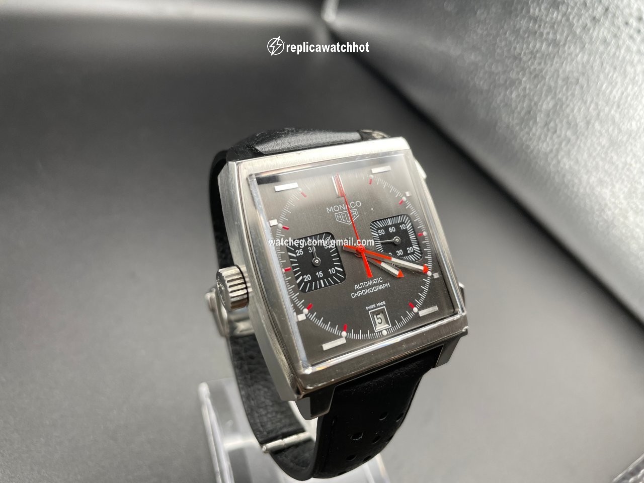 TAG Heuer Monaco Calibre 11 Mens watch Unisex Automatic Steel CAW211B.FC6241 2