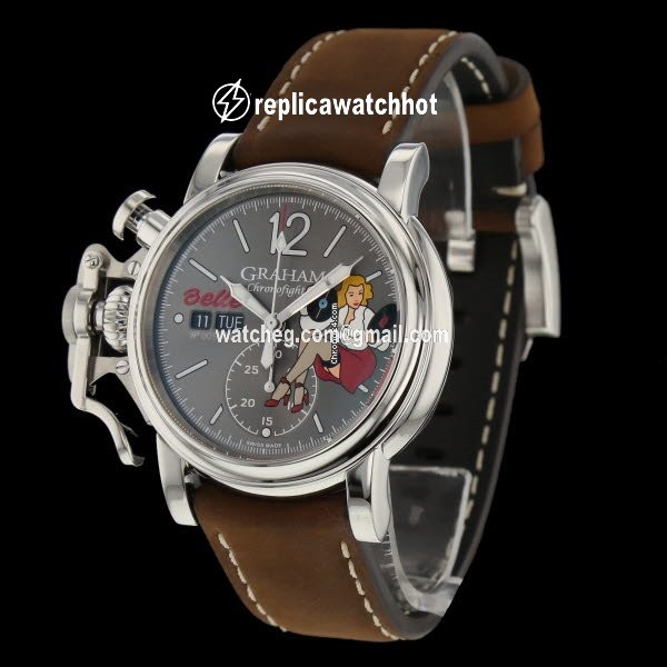 Graham Chronofighter Mens watch Unisex Automatic Steel 2CVAS.A01A 2