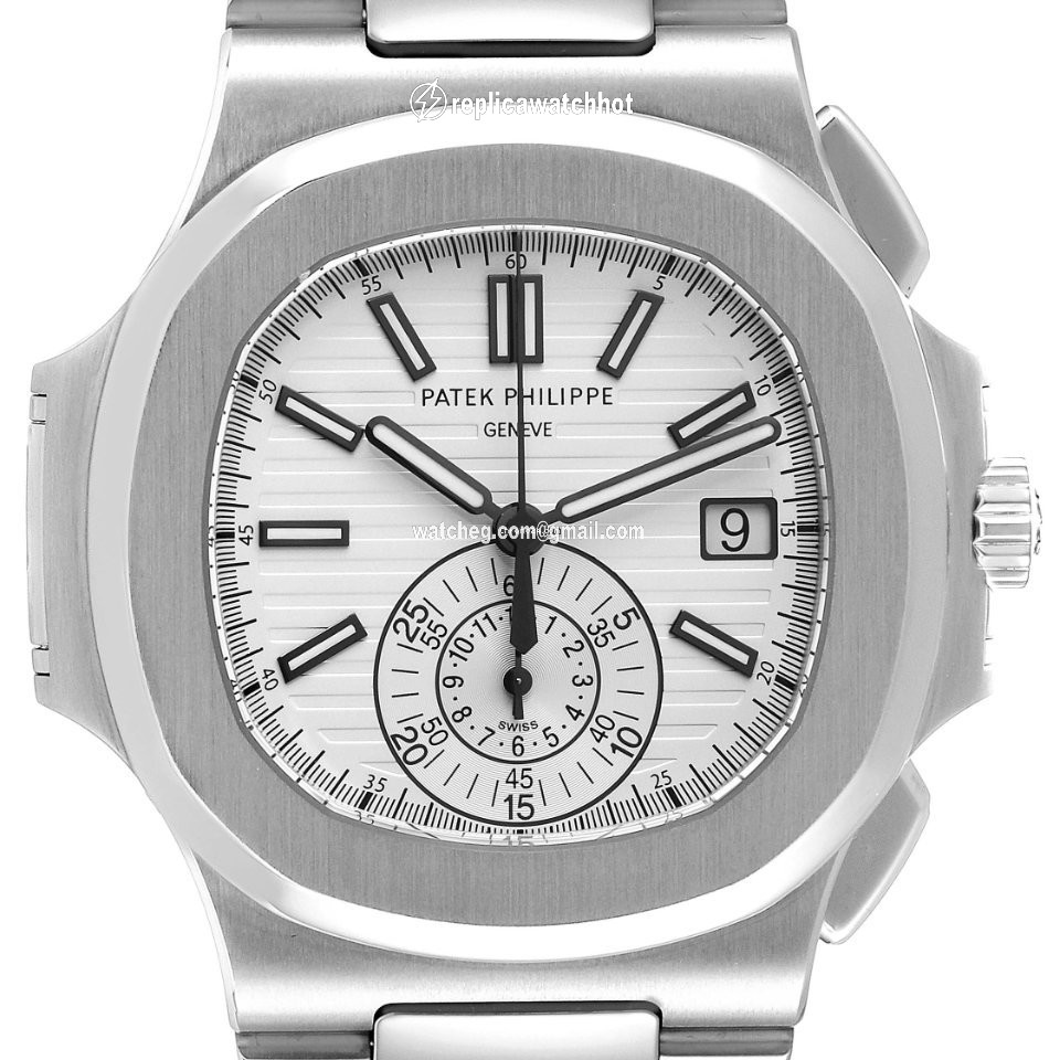 Patek Philippe Nautilus Mens watch Unisex Automatic Steel 5980 1A 2