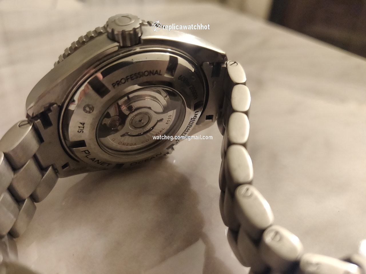 Omega Seamaster Planet Ocean Mens watch Unisex Automatic Titanium 232.90.38.20.03.001 2